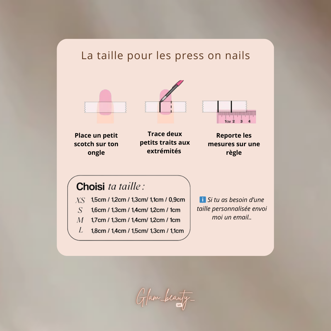 Mesure ongles